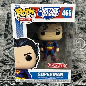 Funko Pop Justice League Superman Figure #466